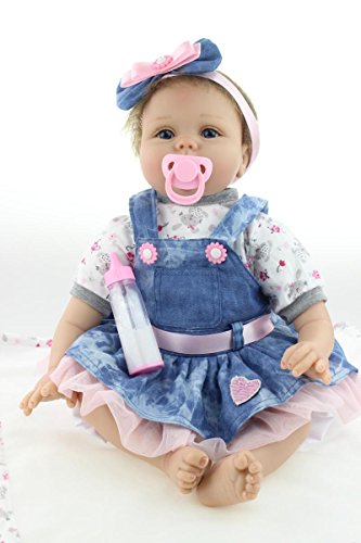 MaiDe Reborn Bambola Molle del Bambino di Simulazione Silicone Vinile 22... - Ilgrandebazar