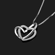 Carica l&#39;immagine nel visualizzatore di Gallery, B.Catcher Collana da donna a cuore in argento per donne, collane con... - Ilgrandebazar