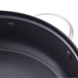 Velaze, Miki, 14 Pezzi, Set di Pentole Induzione da Cucina, Batteria Pentole Chef Casseruola in Acciaio Inox Cromato Coperchio in Vetro Temperato Padelle Antiaderente per Piastre a Induzione Argento