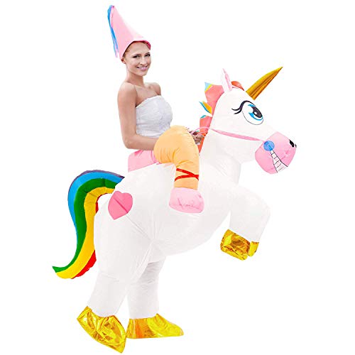 Tacobear Adulto Gonfiabile Unicorno Costume per Halloween...