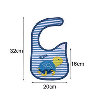 Carica l&#39;immagine nel visualizzatore di Gallery, Yafane 12 x Bavaglino Neonato Impermeabili Cotone Bambino Bandana 12pc boy B - Ilgrandebazar