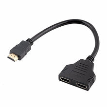 Carica l'immagine nel visualizzatore di Gallery, SYS 1 HDMI maschio a Dual 2 femmina adattatore sdoppiatore HD TV LED LCD