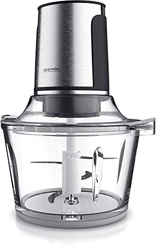 Arendo - Trituratore universale in VETRO da 1,5 L - 400 Watt - 4 lame in...