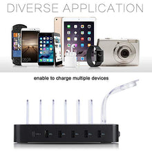 Carica l&#39;immagine nel visualizzatore di Gallery, ValueTalks Stazione di Ricarica con 6 USB Porte Caricatore Base 6 - Ilgrandebazar