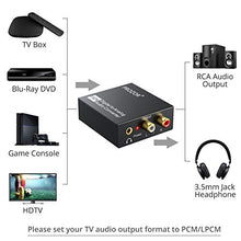 Carica l&#39;immagine nel visualizzatore di Gallery, PROZOR 192Khz DAC Convertitore Audio Digitale ad Analogico con Cavo
