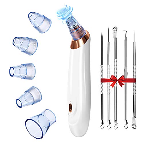 Aspiratore Punti Neri,EIVOTOR Comedone Rimozione 5 Blackhead Remover... - Ilgrandebazar
