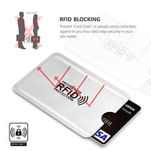 Carica l'immagine nel visualizzatore di Gallery, PAMIYO Custodie Blocco RFID Protezione e NFC - ANTI A-6 pack