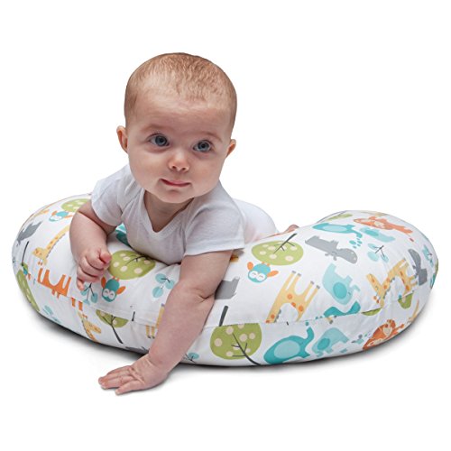 Chicco 08079902430000 Boppy Cuscino Allattamento, 0m+, Bianco Peaceful –