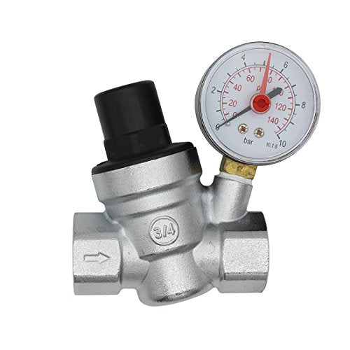 DN20 riduttore di pressione acqua valvola cromata regolatore acqua