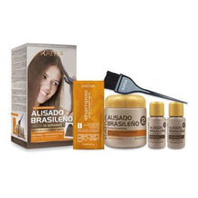 Carica l'immagine nel visualizzatore di Gallery, Kativa Keratin And Argan Oil Brazilian Straightening Kit Formaldehyde Free