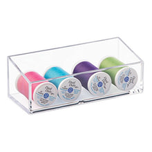 Carica l&#39;immagine nel visualizzatore di Gallery, iDesign Porta trucchi, Make up organizer corto per smalti, XS: 15,3 cm x 6