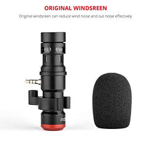 Carica l&#39;immagine nel visualizzatore di Gallery, Microfono Cellulare, Andoer per smartphone Mini plug-in Microfono...