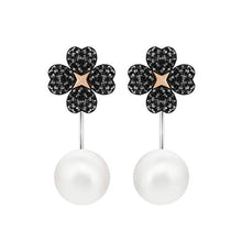 Carica l&#39;immagine nel visualizzatore di Gallery, Swarovski Orecchini Jacket Latisha, Cristallo Nero, da Donna, Mix Di... - Ilgrandebazar