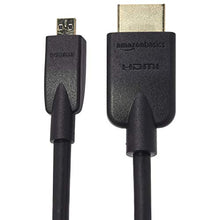 Carica l'immagine nel visualizzatore di Gallery, AmazonBasics, cavo da micro HDMI a HDMI, flessibile, 1,8 m