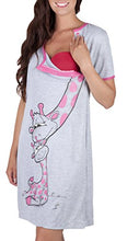 Carica l'immagine nel visualizzatore di Gallery, Mija - Camicia da notte 2 in 1 cotone Premaman / Allattamento / allattamento... - Ilgrandebazar