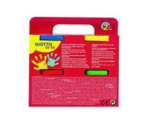 Carica l&#39;immagine nel visualizzatore di Gallery, Colori a Dita Giotto Bebè (4 x 150 ml) - Ilgrandebazar