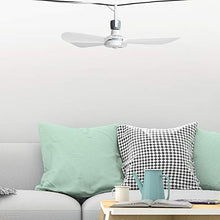 Carica l&#39;immagine nel visualizzatore di Gallery, Yorbay Mini Ventilatore da Soffitto Portatile,con Cavo 2,8M,220V,Ø42cm,...