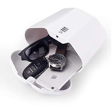 Carica l&#39;immagine nel visualizzatore di Gallery, Lucchetto portatile da viaggio, cassaforte per interni ed esterni, Bianco