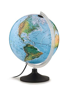 Tecnodidattica - Mappamondo Atmosphere Solid B, Luminoso, Girevole,... - Ilgrandebazar