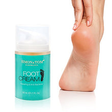 Carica l&#39;immagine nel visualizzatore di Gallery, Simon &amp; Tom Crema Idratante per i Piedi con Olio di Argan, Tea Tree Oil e...