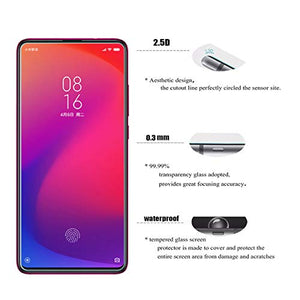 Aerku Pellicola Vetro Temperato per Xiaomi Mi 9T / Transparent - Ilgrandebazar