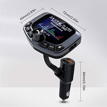 Carica l&#39;immagine nel visualizzatore di Gallery, Trasmettitore Bluetooth per Auto, Techrise Fm Auto...