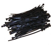 Carica l'immagine nel visualizzatore di Gallery, Fascette per cablaggio - Stringicavo - 100pz - 1. 100pz. 2,5 x 100mm, Nero