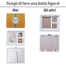 Carica l&#39;immagine nel visualizzatore di Gallery, Impronta Mani E Piedi Neonati, Cornice Impronte Neonato Per Splendido Regalo... - Ilgrandebazar