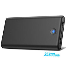 Carica l&#39;immagine nel visualizzatore di Gallery, Trswyop Power Bank 25800mAh, Caricabatterie Portatile 2 ingressi【Indicatore... - Ilgrandebazar