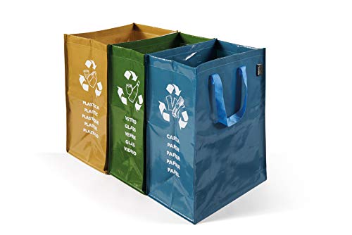 Perfetto Contenitore 3 Scomparti Ricicla Bag - Ilgrandebazar