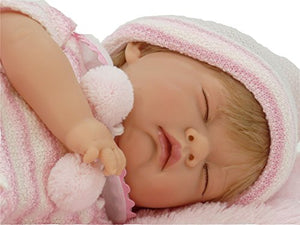 Nines Artesanals d'Onil - Bambolotto Neonato Reborn con Occhi Chiusi (700) - Ilgrandebazar