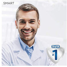 Carica l&#39;immagine nel visualizzatore di Gallery, Oral-B Smart 4 4000N Spazzolino Elettrico Ricaricabile, 1 Spazzolino Nero Connesso con Bluetooth, 2 Testine di Ricambio, Idea Regalo Natale