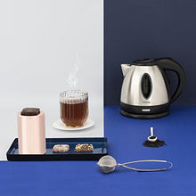 Carica l&#39;immagine nel visualizzatore di Gallery, H.Koenig BO12 Bollitore, Spegnimento automatico, Acciaio Inox, Base di... - Ilgrandebazar