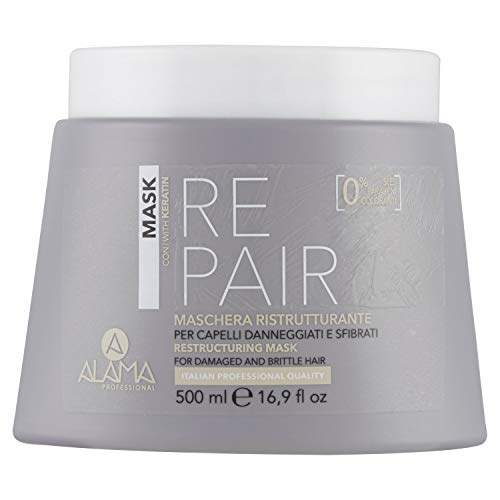 Alama Professional REPAIR Maschera Ristrutturante per Capelli Danneggiati e... - Ilgrandebazar