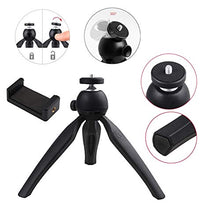 Carica l&#39;immagine nel visualizzatore di Gallery, Mini treppiede con supporto per cellulare, rotazione a 360°, Rosso