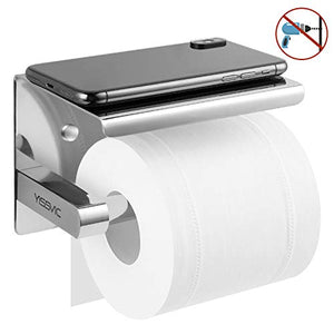 Yissvic Porta Carta Igienica Portarotolo Acciaio Inox 304 Installazione...