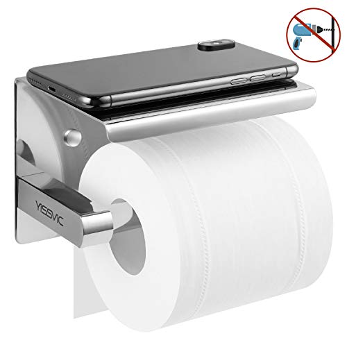 Yissvic Porta Carta Igienica Portarotolo Acciaio Inox 304 Installazione...