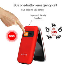 Carica l&#39;immagine nel visualizzatore di Gallery, artfone Telefono Cellulare per Anziani con Tasti Grandi, Funzione MMS, SOS,... - Ilgrandebazar