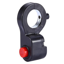 Carica l'immagine nel visualizzatore di Gallery, Interruttore clacson manubrio Qiilu universale 7/8 '' clacson...