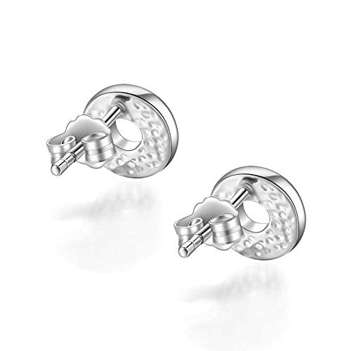 YOURDORA ® Orecchini a cerchio unisex, in argento Sterling 925, piccoli orecchini a cerchio per donne e uomini, Argento sterling, Nessuna pietra preziosa YOURDORA ® Orecchini a cerchio unisex, in argento Sterling 925, piccoli orecchini a cerchio per donne e uomini, Argento sterling, Nessuna pietra preziosa