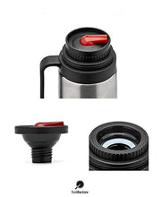 Carica l&#39;immagine nel visualizzatore di Gallery, BALIBETOV Thermo per Zucca Yerba Mate - Isolamento 1 L, Argento Becco Di
