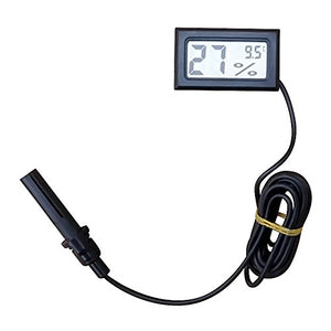 Gosear LCD Digitale Embedded Termometro Igrometro con Sonda Esterna per... - Ilgrandebazar