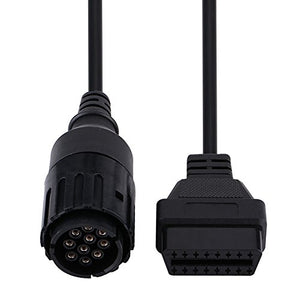 Delaman 10 Pin a 16 Adattatore OBD2 connettore del cavo, cavo... - Ilgrandebazar