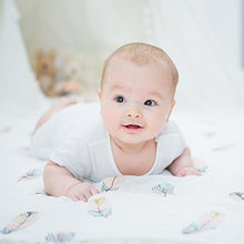 Carica l&#39;immagine nel visualizzatore di Gallery, LifeTree Copertine in Mussola | Cotone Bambù XL Dimensione 120 x 120 1.Piuma