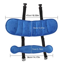 Carica l&#39;immagine nel visualizzatore di Gallery, FREESOO Fascia Testa Seggiolino Auto, Supporto Auto Bambini Blu