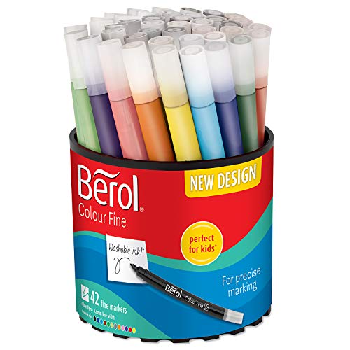 Berol S0376490 penna e matita confezione da 42, Turquoise