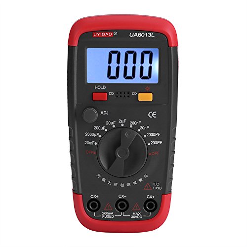 Misuratore Capacità Digitale Condensatore Pro Tester 0.1pF - 20000uF con... - Ilgrandebazar