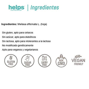 HELPS INFUSI - Infuso di melissa allentato. Migliora la digestione e...