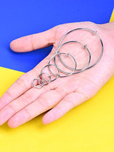 Carica l&#39;immagine nel visualizzatore di Gallery, 6 Paia Orecchini Multidimensioni Finti Cerchio Anello Naso Non-bucato Molla... - Ilgrandebazar