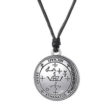 Carica l&#39;immagine nel visualizzatore di Gallery, fishhook Gancio Chiave di Salomone Il Sigil dell&#39; Arcangelo Michele amuleto...